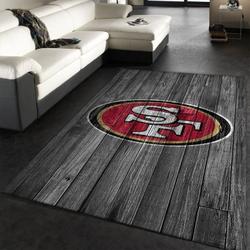 San Francisco 49Ers Nfl 30 Area Rug Living Room Bedroom Rug Regtangle Carpet