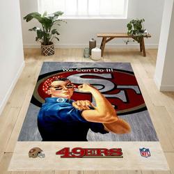 San Francisco 49Ers Nfl 32 Area Rug Living Room Bedroom Rug Regtangle Carpet