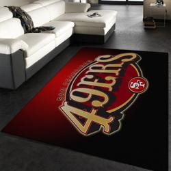 San Francisco 49Ers Nfl 33 Area Rug Living Room Bedroom Rug Regtangle Carpet