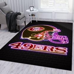 San Francisco 49Ers Nfl 7 Area Rug Living Room Bedroom Rug Regtangle Carpet