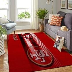 San Francisco 49Ers Nfl Area Rugs Living Room Regtangle Carpet