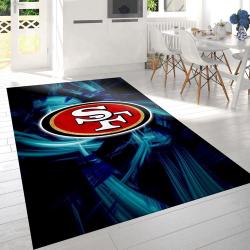 San Francisco 49Ers Nfl Logo Area Rug For Gift Bedroom Rug Home Us Dec