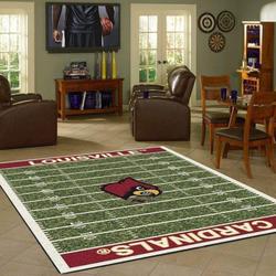 NCAA Louisville Cardinals Area Rug Living Room Rug Home Decor 1912266