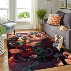 Kimetsu No Yaiba - Demon Slayer Area Rug Living Room Rug Home Decor 1912269