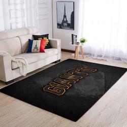 MLB San Francisco Giants Team Logo Baseball Area Living Room RugV1075