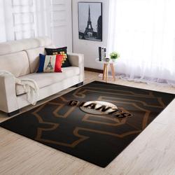 MLB San Francisco Giants Team Logo Area Living Room Rug V1076