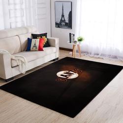 MLB San Francisco Giants Team Logo Area Living Room Rug V1079