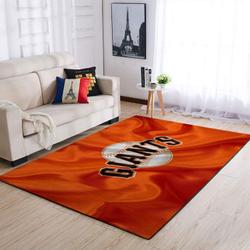 MLB San Francisco Giants Team Logo Area Living Room Rug V1080