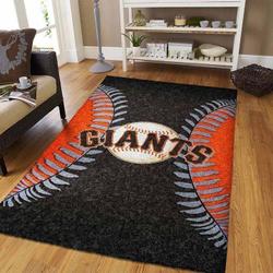 MLB San Francisco Giants Team Logo Area Living Room Rug V1082