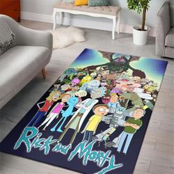 Rick And Morty Movie Ss190830 Area Rug Living Room Rug Home Decor
