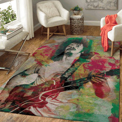 Santana Art Music Art For Fans Area Rug Living Room Carpet Rug Regtangle Carpet Floor Decor Home Decor