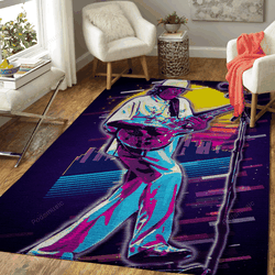 Santana Artwork Music Synthwave 80S Art For Fans Area Rug Living Room Carpet Rug Regtangle Carpet Floor Decor Home Decor