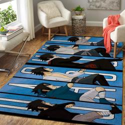 Sasuke Uchiha Area Rug Living Room Rug Home Decor Anime Manga Ofd 1910131