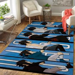 Sasuke Uchiha Area Rug Living Room Rug Home Decor Manga/Anime Floor Decor 1910131