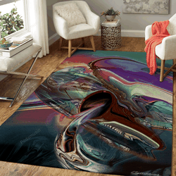 Saxophone Sound Music Art For Fans Area Rug Living Room Carpet Rug Regtangle Carpet Floor Decor Home Decor