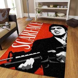 Scarface Area Rug Living Room Rug Home Decor Tony Montana Movie Ofd 1909111
