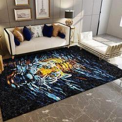 Scary Clown Print Pattern Area Rug Living Room Rug Home Decor