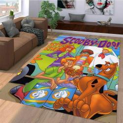 Scooby Doo Cartoon Network Area Rugs Living Room Carpet Christmas Gift Rug Regtangle Carpet Floor Decor Home Decor