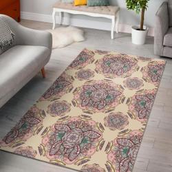 Sea Turtle Hawaiian Pattern Print Area Rug Living Room Rug Home Decor