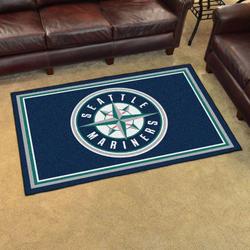 Seattle Mariners Area Rug Mlb Baseball Team Logo Living Room Rugs V8382