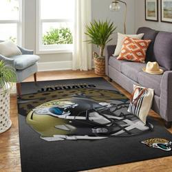 NFL Jacksonville Jaguars Football Sport Rug Area Rug Living Room Rug 20030583