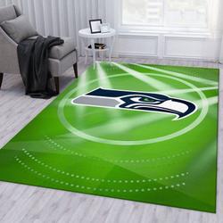 NFL Seattle Seahawks Football Sport Rug Area Rug Living Room Home Decor 11