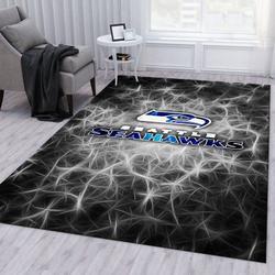 NFL Seattle Seahawks Football Sport Rug Area Rug Living Room Home Decor 14