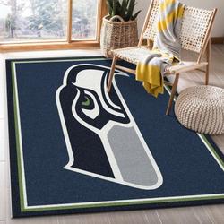 NFL Seattle Seahawks Football Sport Rug Area Rug Living Room Home Decor 15