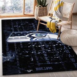 NFL Seattle Seahawks Football Sport Rug Area Rug Living Room Home Decor 18