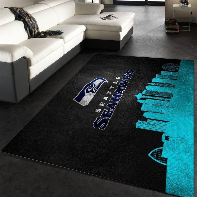 NFL Seattle Seahawks Football Sport Rug Living Room Home Decor Area Rug 30