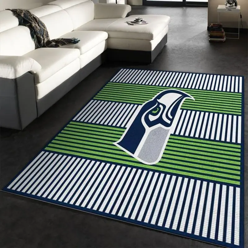 NFL Seattle Seahawks Football Sport Rug Living Room Home Decor Area Rug 6