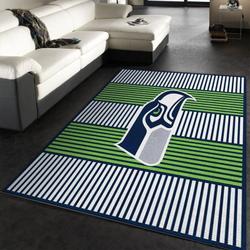 NFL Seattle Seahawks Football Sport Rug Living Room Home Decor Area Rug 6