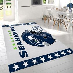 NFL Seattle Seahawks Football Sport Rug Living Room Home Decor Area Rug 7
