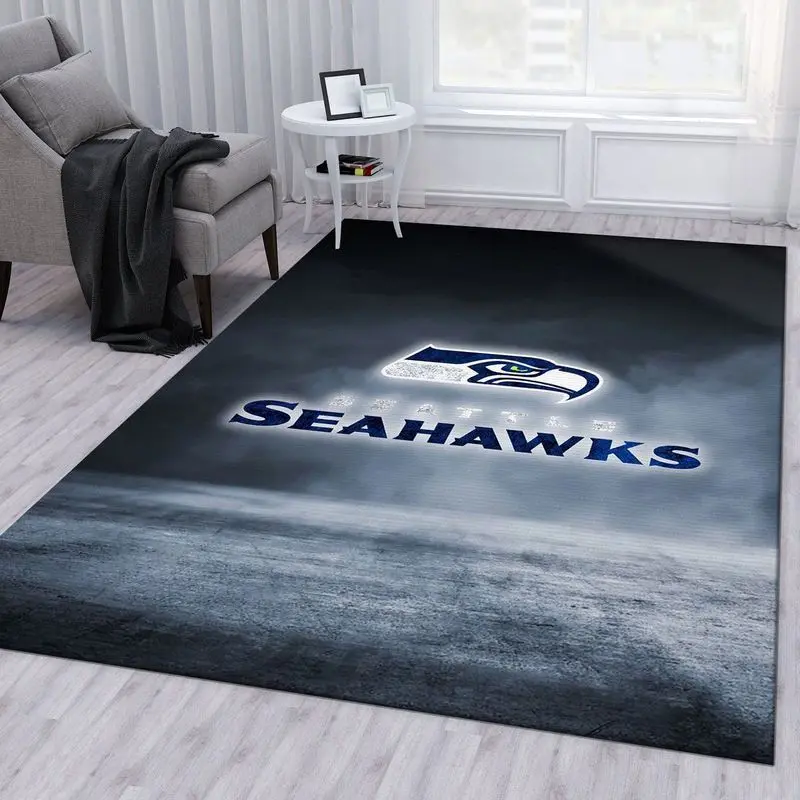 NFL Seattle Seahawks Football Sport Rug Living Room Home Decor Area Rug 8