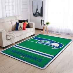 NFL Seattle Seahawks Football Sport Rug Living Room Home Decor Area Rug