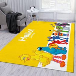 Sesame Street 10 Area Rug Living Room And Bed Room Rug Rug Regtangle Carpet Floor Decor Home Decor