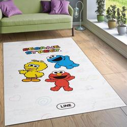 Sesame Street 11 Area Rug Living Room And Bed Room Rug Rug Regtangle Carpet Floor Decor Home Decor