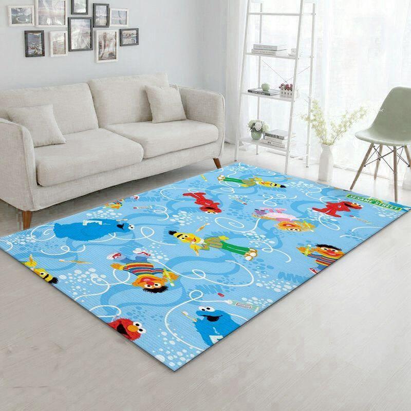 Sesame Street 12 Area Rug Living Room And Bed Room Rug Rug Regtangle Carpet Floor Decor Home Decor