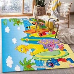 Sesame Street 15 Area Rug Living Room And Bed Room Rug Rug Regtangle Carpet Floor Decor Home Decor