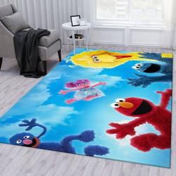Sesame Street 7 Area Rug Living Room And Bed Room Rug Rug Regtangle Carpet Floor Decor Home Decor