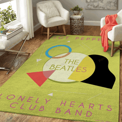 Sgt Peppers 51St Birthday Music Art For Fans Area Rug Living Room Carpet Rug Regtangle Carpet Floor Decor Home Decor