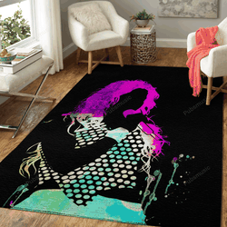Shakira Watercolor Music Legends On Stage Art For Fans Area Rug Living Room Carpet Rug Regtangle Carpet Floor Decor Home Decor