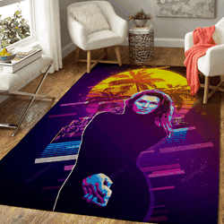 Shania Twain Artwork Music Synthwave 80S Art For Fans Area Rug Living Room Carpet Rug Regtangle Carpet Floor Decor Home Decor