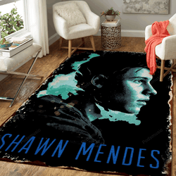 Shawn Mendes Senorita Music Art For Fans Area Rug Living Room Carpet Rug Regtangle Carpet Floor Decor Home Decor