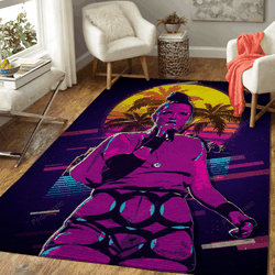 Shirley Manson Artwork Music Synthwave 80S Art For Fans Area Rug Living Room Carpet Rug Regtangle Carpet Floor Decor Home Decor