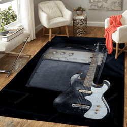 Silvertone Music Art For Fans Area Rug Living Room Carpet Rug Regtangle Carpet Floor Decor Home Decor