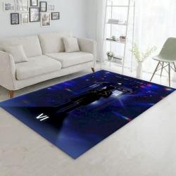 Sixth Doctor With Tardis Rug Bedroom Rug Us Gift Decor Living Room Area Rug Home Decor