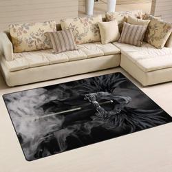 Skull Area Rug Living Room Rug Home Decor 00653 Home Decor Bedroom Living Room Decor