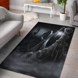 Skull Area Rug Living Room Rug Home Decor 01524 Home Decor Bedroom Living Room Decor