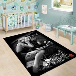 Skull Area Rug Living Room Rug Home Decor 02156 Home Decor Bedroom Living Room Decor